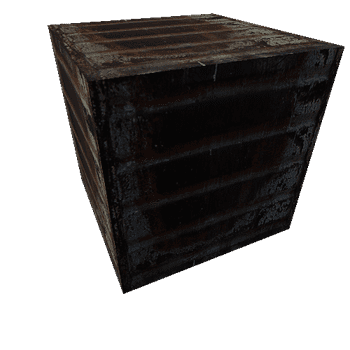 Metal crate